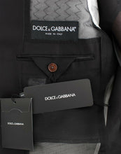 Load image into Gallery viewer, Dolce & Gabbana Elegant Black Silk Blend Two-Button Blazer