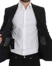 Load image into Gallery viewer, Dolce & Gabbana Elegant Black Silk Blend Two-Button Blazer