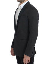 Load image into Gallery viewer, Dolce & Gabbana Elegant Black Polka Dotted Slim Fit Blazer