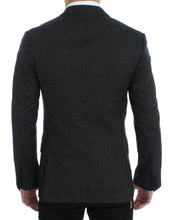 Load image into Gallery viewer, Dolce & Gabbana Elegant Black Polka Dotted Slim Fit Blazer