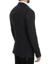 Load image into Gallery viewer, Dolce & Gabbana Elegant Black Polka Dotted Slim Fit Blazer