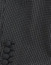 Load image into Gallery viewer, Dolce & Gabbana Elegant Black Polka Dotted Slim Fit Blazer
