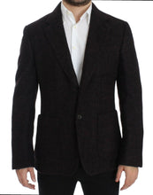 Load image into Gallery viewer, Dolce & Gabbana Bordeaux Alpaga Two-Button Blazer Jacket