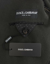 Load image into Gallery viewer, Dolce & Gabbana Elegant Green Cashmere Blazer Jacket