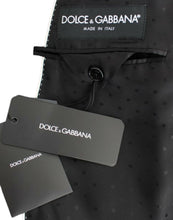 Load image into Gallery viewer, Dolce & Gabbana Elegant Gray Striped Wool Slim Blazer