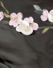 Load image into Gallery viewer, Dolce & Gabbana Black floral 3/4 Sleeve sheath dress