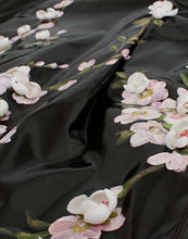 Load image into Gallery viewer, Dolce & Gabbana Black patent floral HANDPAINTED dress