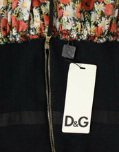 Load image into Gallery viewer, Dolce & Gabbana Multicolor floral bubble halterneck dress
