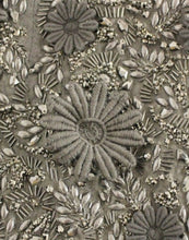 Load image into Gallery viewer, Dolce & Gabbana Black floral crystal embedded dress