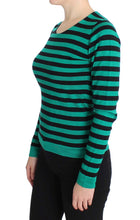 Load image into Gallery viewer, Dolce & Gabbana Elegant Striped Cashmere Silk Sweater