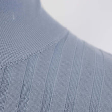 Load image into Gallery viewer, Burberry Elegant Silk Turtleneck Sweater in Light Blue