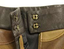 Load image into Gallery viewer, Dolce & Gabbana Elegant Leather Patchwork Skirt
