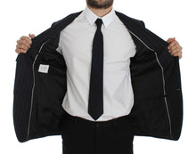 Load image into Gallery viewer, Dolce & Gabbana Chic Gray Striped Wool Blazer Jacket