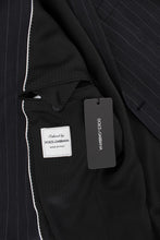 Load image into Gallery viewer, Dolce & Gabbana Chic Gray Striped Wool Blazer Jacket