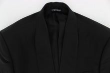 Load image into Gallery viewer, Dolce & Gabbana Exclusive Black Silk One Button Blazer