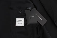 Load image into Gallery viewer, Dolce & Gabbana Exclusive Black Silk One Button Blazer