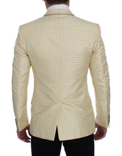 Load image into Gallery viewer, Dolce & Gabbana Sophisticated Beige Polka Dotted Blazer & Vest
