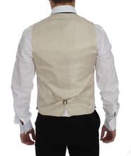 Load image into Gallery viewer, Dolce & Gabbana Sophisticated Beige Polka Dotted Blazer & Vest