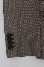 Load image into Gallery viewer, Dolce & Gabbana Elegant Brown Silk Two-Button Slim Blazer