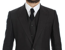 Load image into Gallery viewer, Dolce & Gabbana Elegant Gray Linen Slim Fit Blazer and Vest
