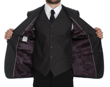 Load image into Gallery viewer, Dolce & Gabbana Elegant Gray Linen Slim Fit Blazer and Vest