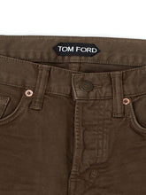 Load image into Gallery viewer, Tom Ford Mud Brown Straight Fit Luxury Jeans