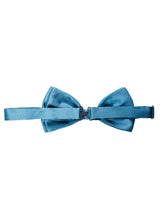 Load image into Gallery viewer, Dolce & Gabbana Elegant Light Blue Silk Bow Tie