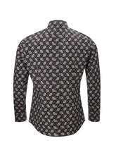 Load image into Gallery viewer, Dolce & Gabbana Chic Black Floral Cotton Shirt