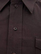 Load image into Gallery viewer, Dolce & Gabbana Sleek Dark Brown Slim Fit Cotton Shirt