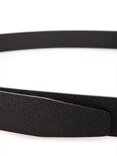 Load image into Gallery viewer, Dolce & Gabbana Elegant Black Leather Logo Belt