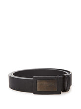 Load image into Gallery viewer, Dolce & Gabbana Elegant Black Leather Logo Belt