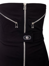 Load image into Gallery viewer, Bottega Veneta Elegant Stretch Tech Fabric Short Dress