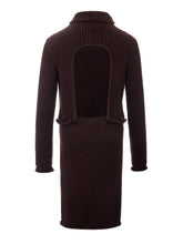 Load image into Gallery viewer, Bottega Veneta Elegant Ribbed Knit Cotton Pencil Dress