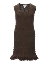 Load image into Gallery viewer, Bottega Veneta Elegant Olive Green Knit Pencil Dress