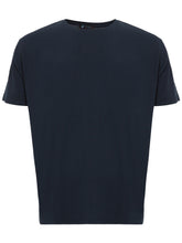 Load image into Gallery viewer, Colombo Elegant Blue Silk-Cotton Blend T-Shirt