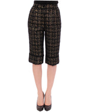 Load image into Gallery viewer, Dolce & Gabbana Black fabric shorts pants