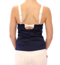 Load image into Gallery viewer, Dolce & Gabbana Blue Sailor Motif Stretch Tank Top