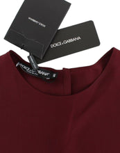 Load image into Gallery viewer, Dolce & Gabbana Red 3/4 sleeve silk blouse