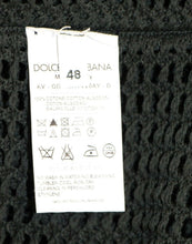 Load image into Gallery viewer, Dolce & Gabbana Dark Green Runway Netz Pullover Netted Sweater