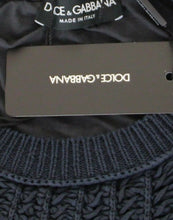 Load image into Gallery viewer, Dolce & Gabbana Blue Runway Netz Pullover Netted Sweater