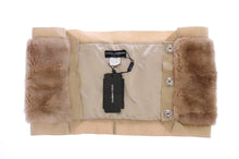 Load image into Gallery viewer, Dolce & Gabbana Exclusive Beige MINK Fur Scarf Wrap