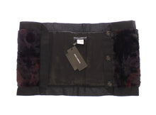 Load image into Gallery viewer, Dolce & Gabbana Exquisite Purple MINK Fur Scarf Wrap
