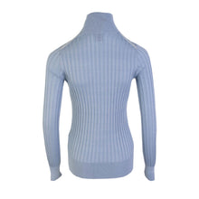 Load image into Gallery viewer, Burberry Elegant Silk Turtleneck Sweater in Light Blue