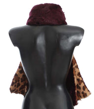 Load image into Gallery viewer, Dolce & Gabbana Exquisite Leopard Print Lambskin Fur Scarf