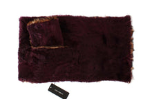 Load image into Gallery viewer, Dolce & Gabbana Exquisite Leopard Print Lambskin Fur Scarf