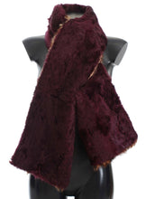 Load image into Gallery viewer, Dolce & Gabbana Exquisite Leopard Print Lambskin Fur Scarf