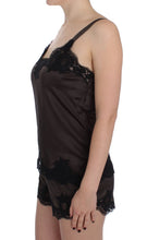Load image into Gallery viewer, Dolce & Gabbana Elegant Lace-Trimmed Silk Lingerie Top