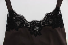 Load image into Gallery viewer, Dolce & Gabbana Elegant Lace-Trimmed Silk Lingerie Top