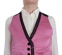 Load image into Gallery viewer, Dolce & Gabbana Silk-Cotton Blend Torero Inspired Vest