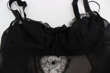Load image into Gallery viewer, Dolce & Gabbana Elegant Silk Floral Lace Babydoll Chemise